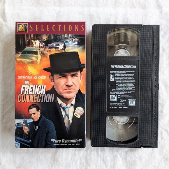 3/$15 The French Connection VHS Movie Gene Hackman Roy Schneider - Picture 2 of 5